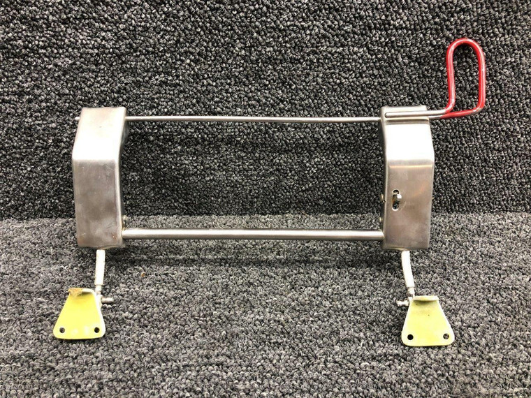 002-430055-1 Beech 95-B55 Window Latch LH W/ Handle, Links, Supports, &amp; Pins