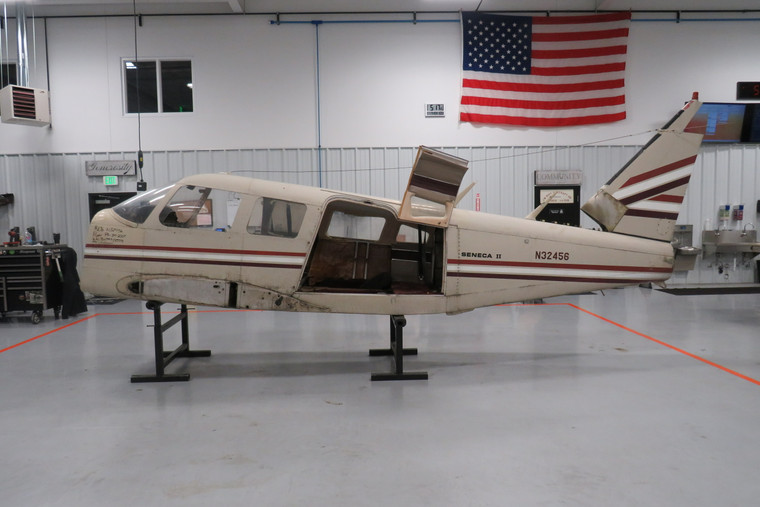 Piper PA34-200T Fuselage w Airworthiness, Bill of Sale, and Data Tag