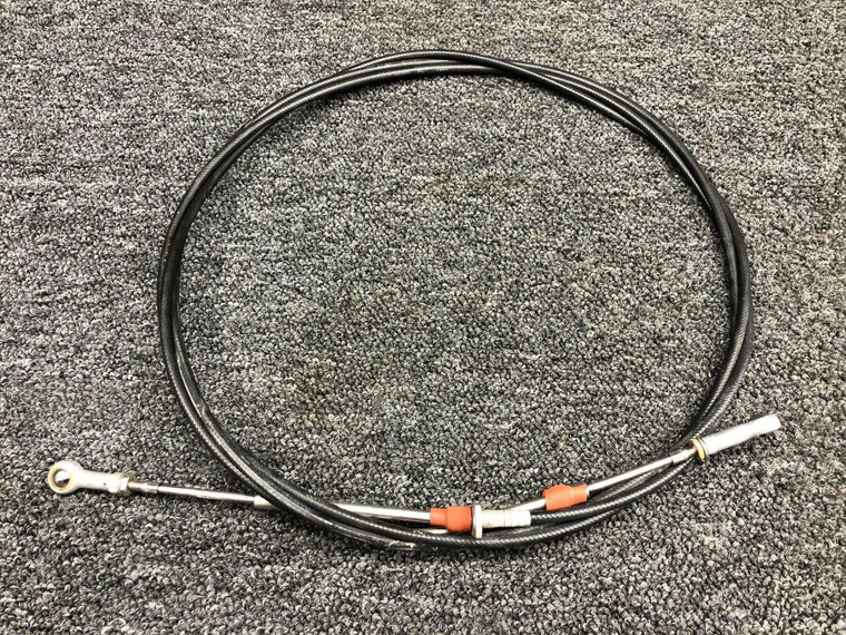 102-389010-55 Beechcraft 58 Cowl Flap Control Cable Assembly RH (L: 149-1/2")