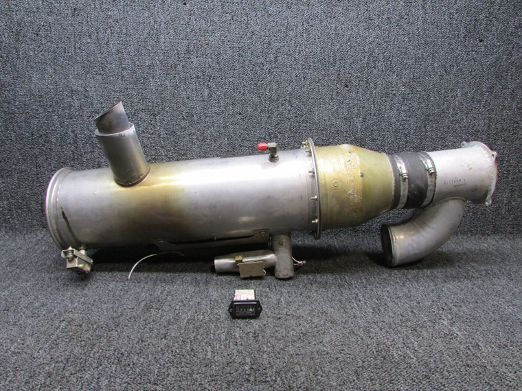 G722129-1 (Alt: 9910088-1) Stewart - Warner Combustion Heater with Duct (27V)