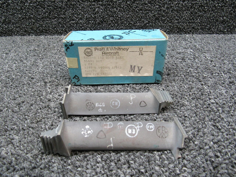 647722 Pratt and Whitney Blade Set (NEW OLD STOCK) (SA)