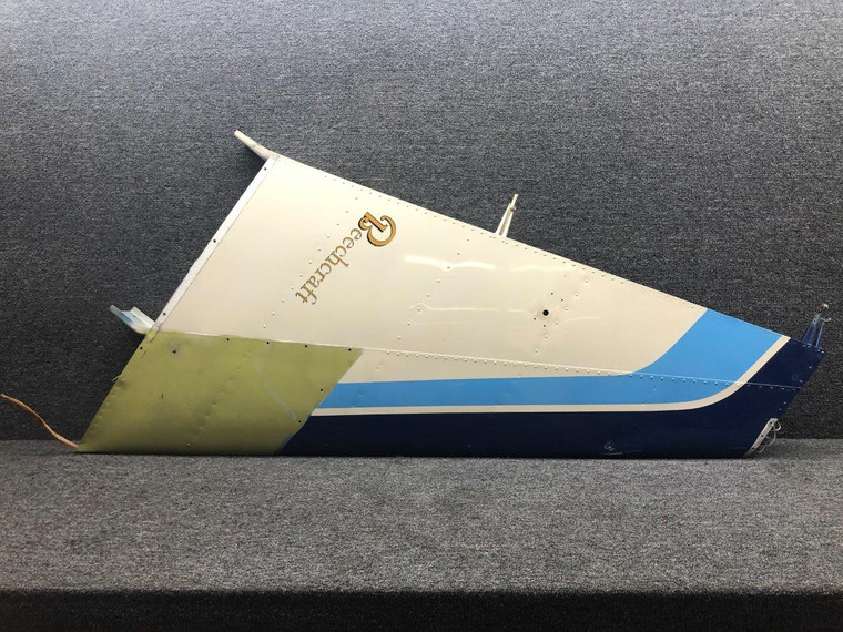 96-640000-606 Beechcraft 95-B55 Vertical Stabilizer Assembly (Striped)