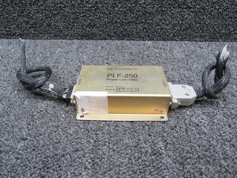 021214-1 Technisonic PLF-250 Power Line Filter