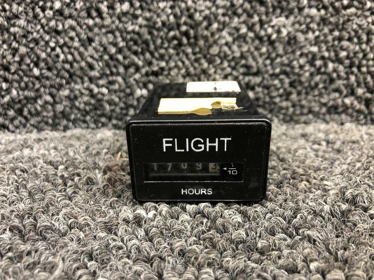 17174-001 Flight Hour Indicator (Hours: 1709.30, Volts: 14-28)