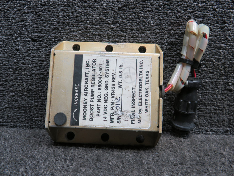 VR436 (Use: 880047-501) Electrodelta Boost Pump Regulator (Volts: 14)