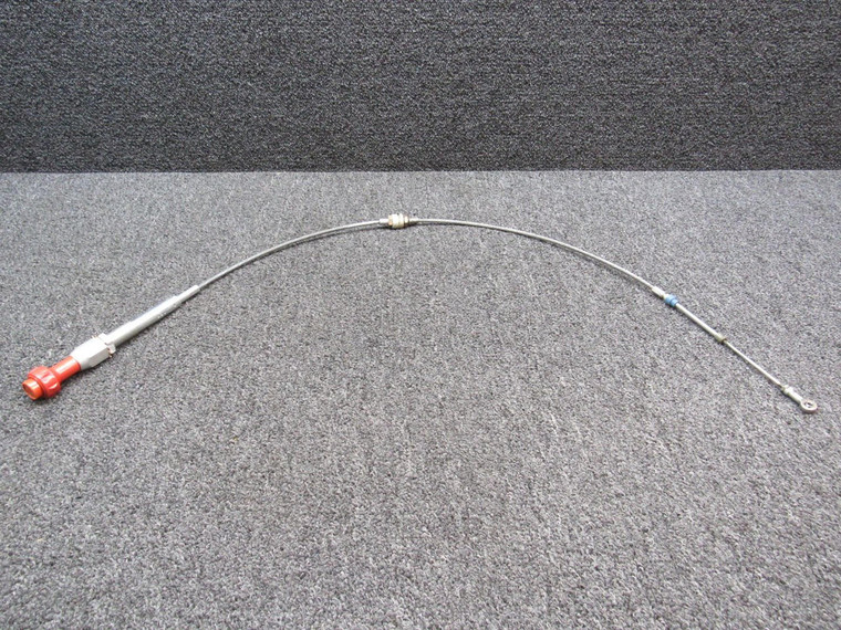 660226-025 Mooney M20M Vernier Mixture Control Cable Assembly (Length: 45-1/4")