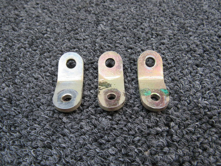 05-05389 (ALT: 1-2299) Bellanca 7KCAB Wing Root Drag Wire Lug Set of 3
