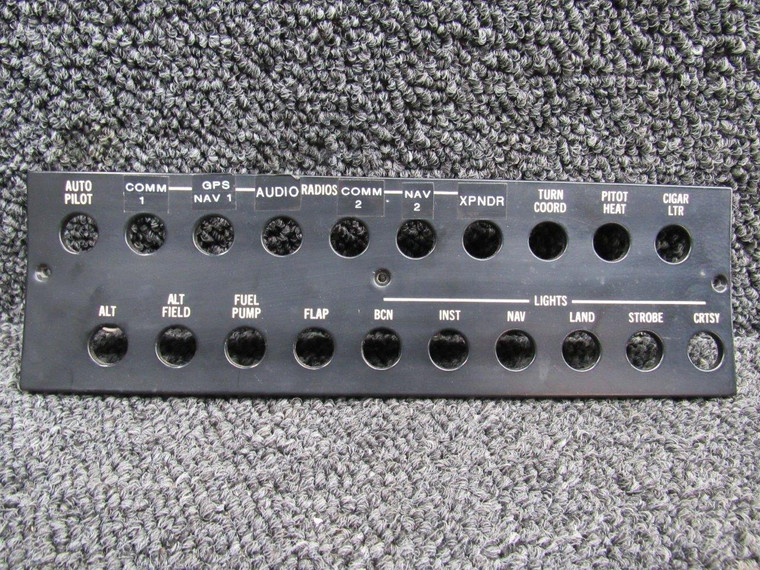 2013162-9 Cessna 177B Astronics Corp Electroluminescent Breaker Panel