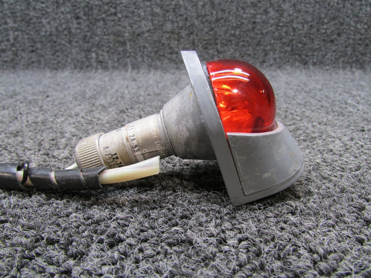 A-1815A-R-7512A-53 Grimes Wing Navigation Position Light LH (Red, 28V)
