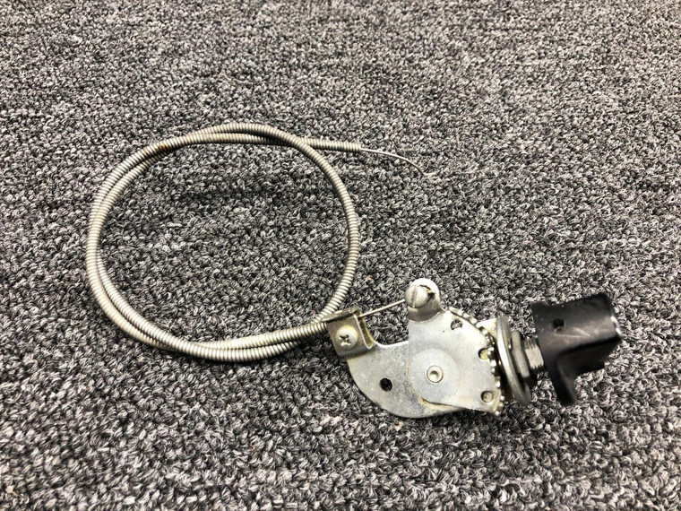 0813501-16 (USE: 0813501-1) Cessna 310Q Forward Cabin Air Cable (Length: 27")