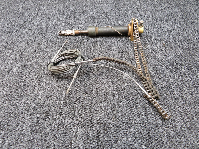 96-526000-601 Beechcraft 58 Rudder Tab Actuator W/ Chain &amp; Cables