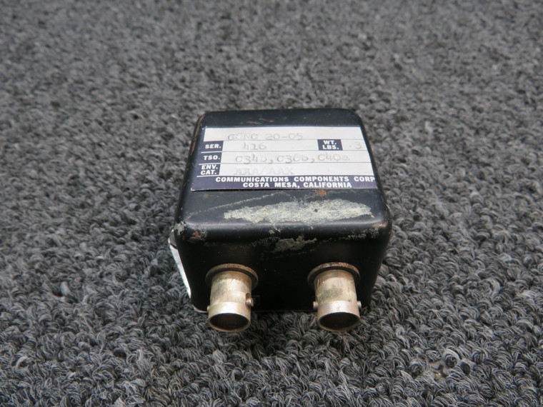 GSNC20-05 Communications Components Corp. VOR / Glideslope Antenna Coupler
