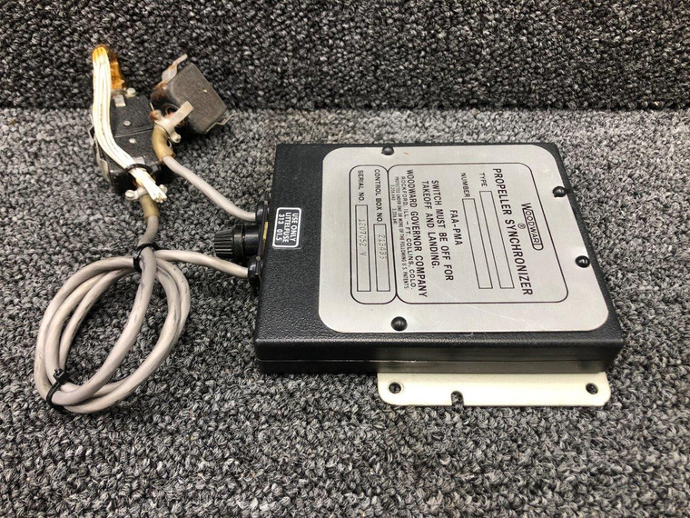 213433 (Use: 213781) Woodward Propeller Synchronizer Box Assembly