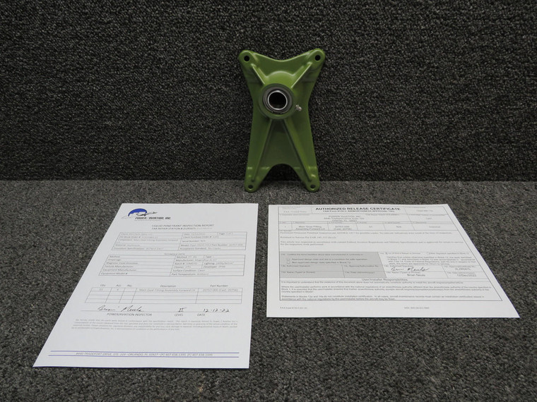 20757-000 (C: 20756) Piper PA24-250 Trunnion Fitting LH FWD W/ 8130 &amp; PAI-PT-1