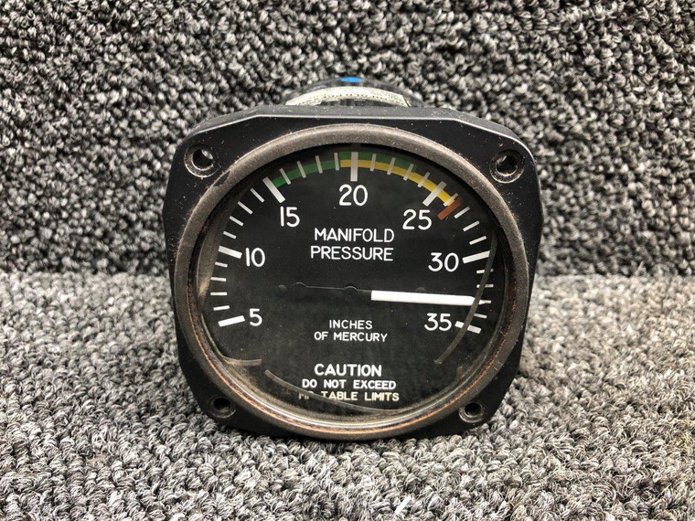 6111 (Alt: A600-6) United Instruments Manifold Pressure Indicator