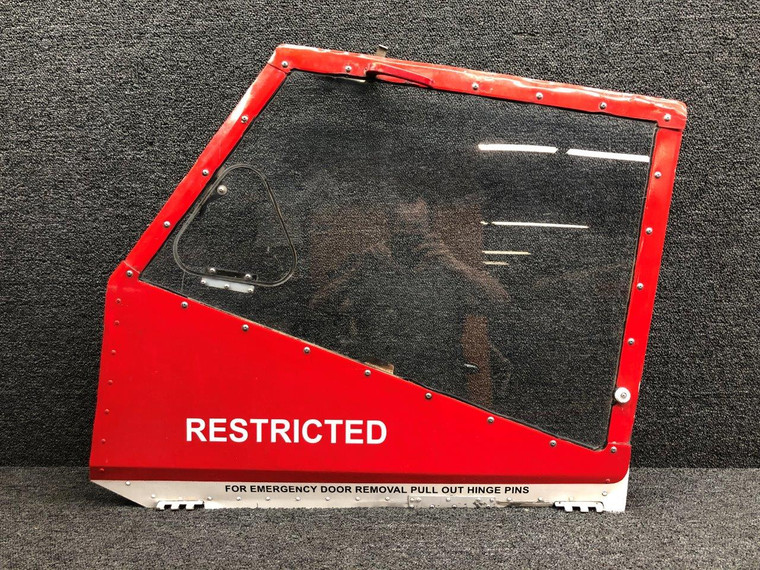 1610004-51, 1610032-13 Cessna A188B Cabin Door Frame LH With Handles and Window