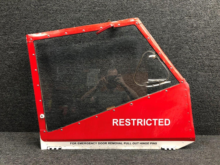 1610004-52, 1610032-12 Cessna A188B Cabin Door Frame RH with Handles and Window