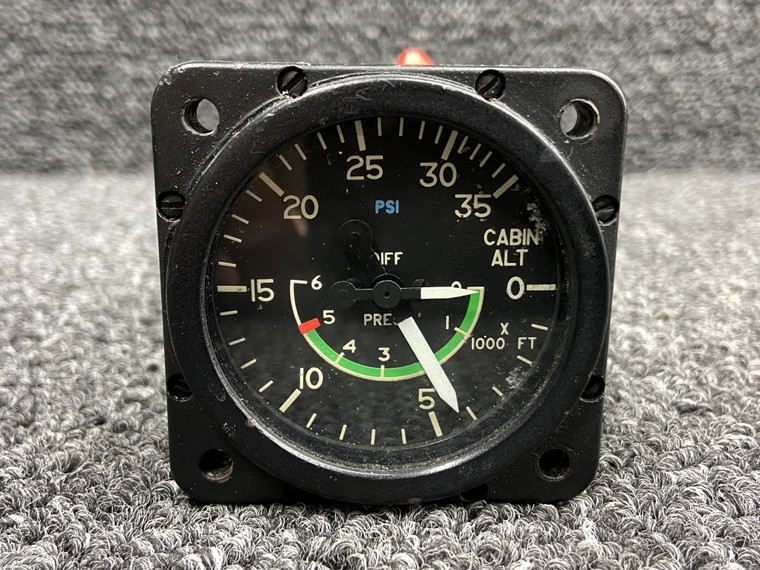 55035-0128 (Alt: C668516-0104) Aerosonic Corp Differential Pressure Indicator