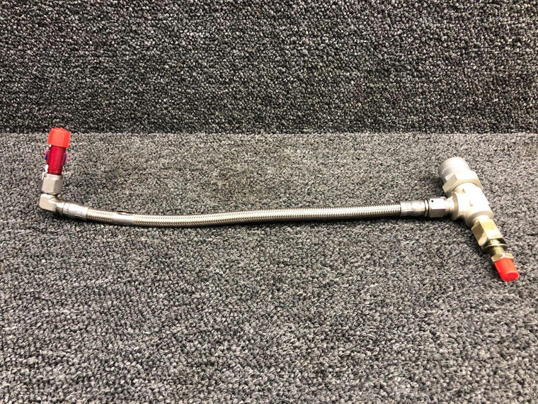 D205-31, D321-1 Robinson R44II Fuel Return Hose with Pressure Valve