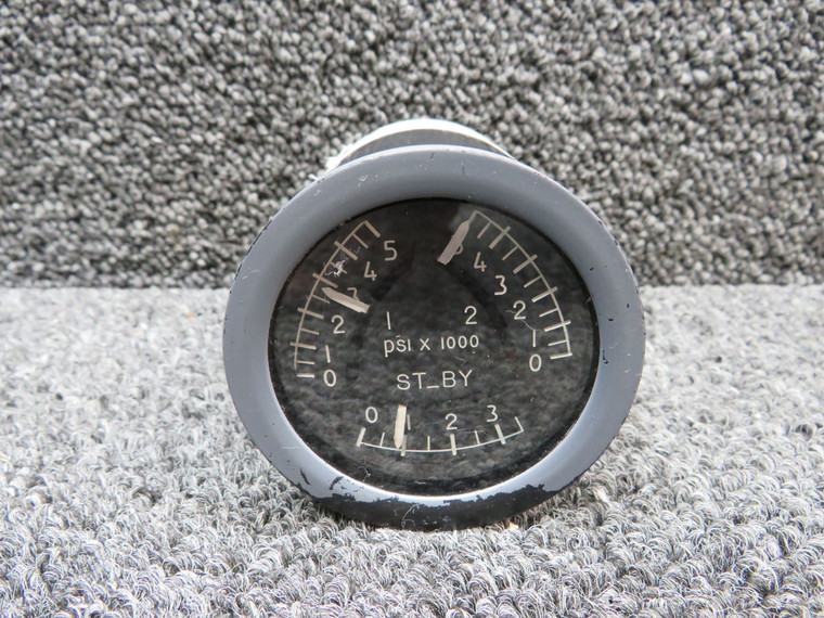 11307-AB Jaeger Triple Pressure Indicator (0-5000 PSI, 0-3000 PSI Standby)