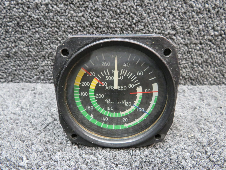 8130 United Instruments True Airspeed Indicator (0-260 Knots) (Code B.391)