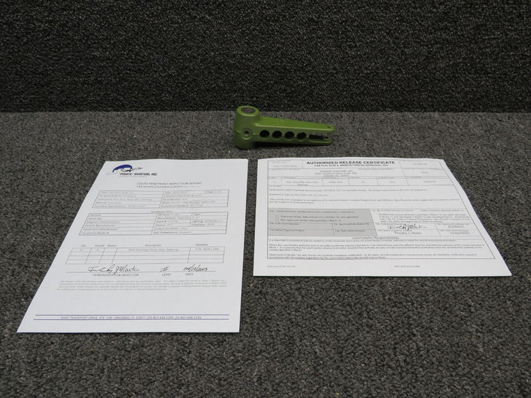46961-000 Piper PA31-T1 Nose Gear Steering Arm w 8130-3 and PAI-PT-1
