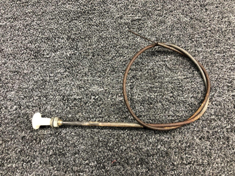 0713302-6 (Use: S1239-15) Cessna 172C Cabin Heat Control Cable (Length: 33”)