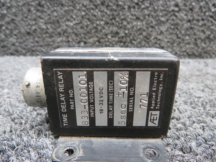 833-00101 (Alt: 209-075-372-1) Applied Electro Time Delay Relay (18-32V)