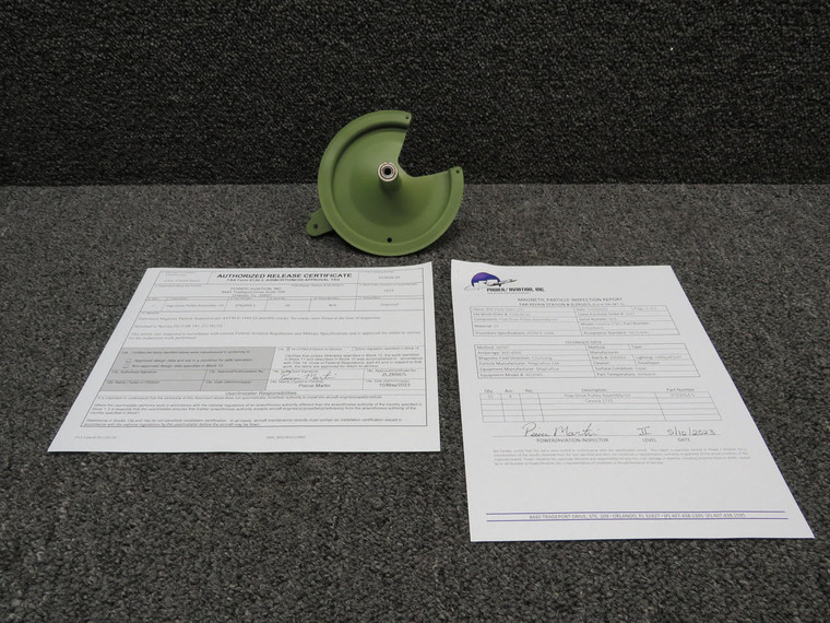 0762054-5 Cessna 172S Flap Drive Pulley LH w 8130-3 and PAI-MT-1 (Zinc)