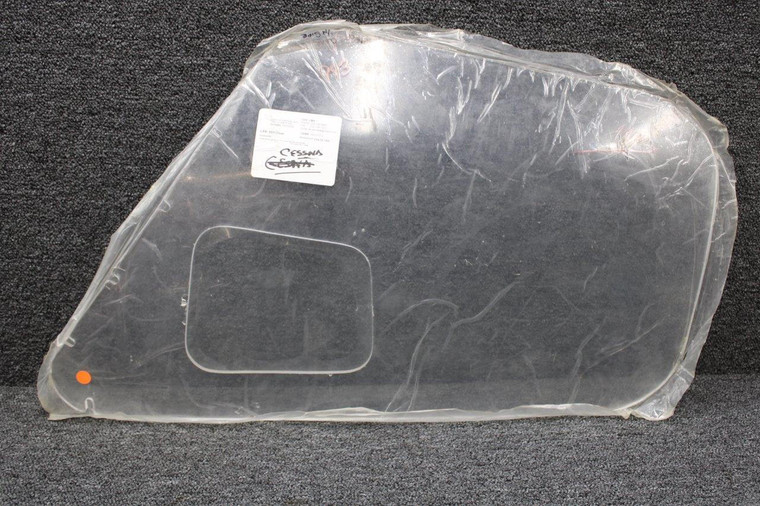 LP-993CL (Alt: 501117-9) LP Aeroplastics Door Window Forward LH (Clear) (NOS)