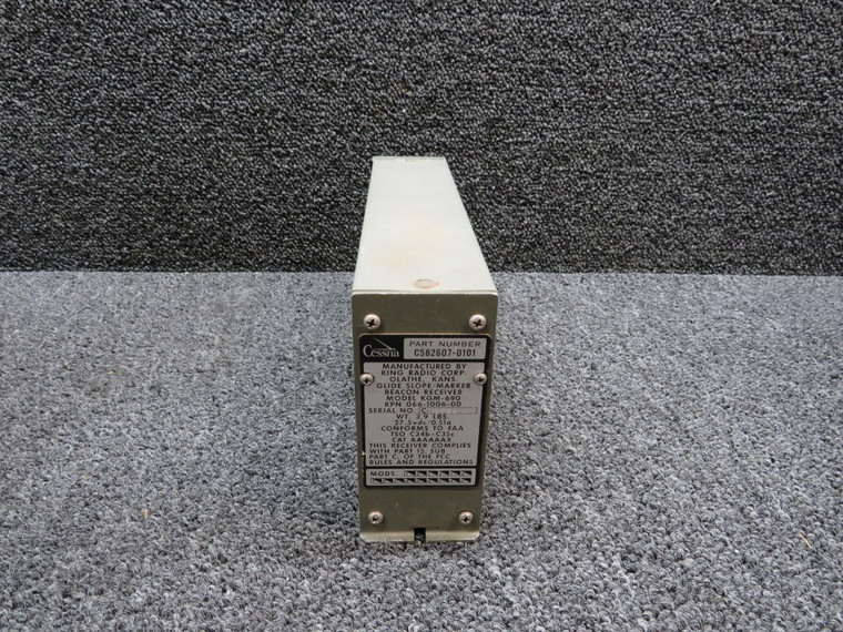 066-1006-00 (Alt: C582607-0101) King KGM-690 Glideslope Marker Beacon Receiver