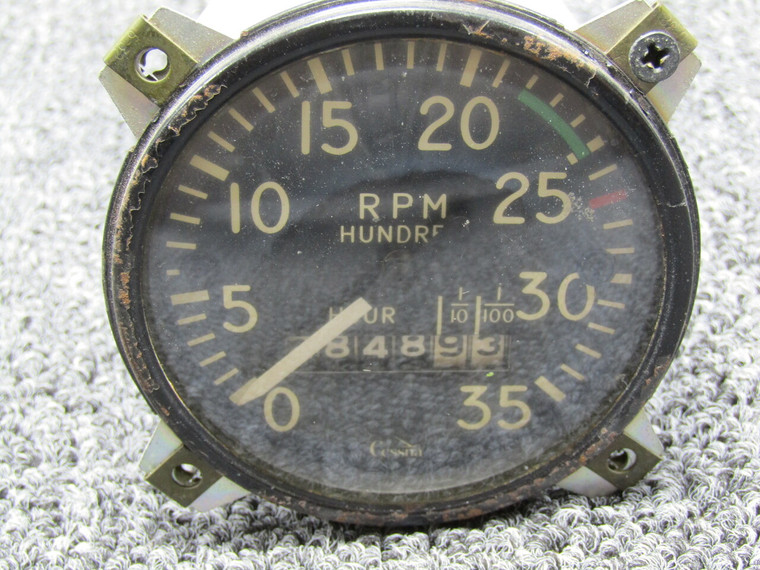 S1305N10 Stewart Warner Tachometer (0-3500 RPM)