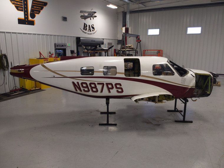 Piper PA46-350P Fuselage w Bill of Sale, Data Tag, Airworthiness, and Logs