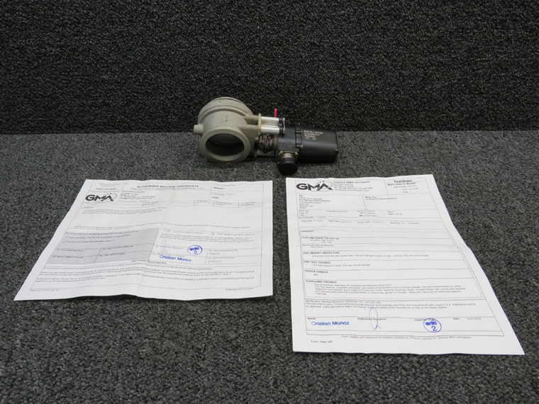 67-2906-002 Grimes Air Shut-Off Valve Assembly with 8130-3 (Overhauled)