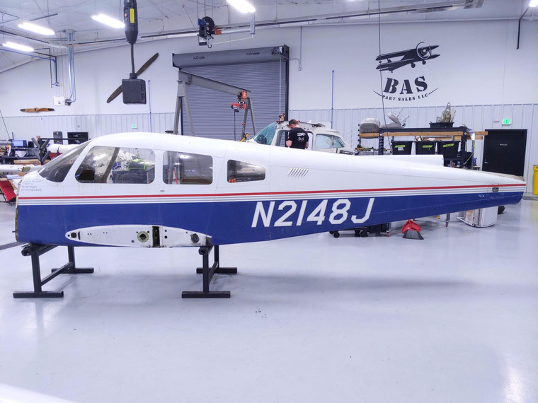 Piper PA28RT-201T Fuselage w Bill of Sale, Data Tag, Airworthiness, and Logs