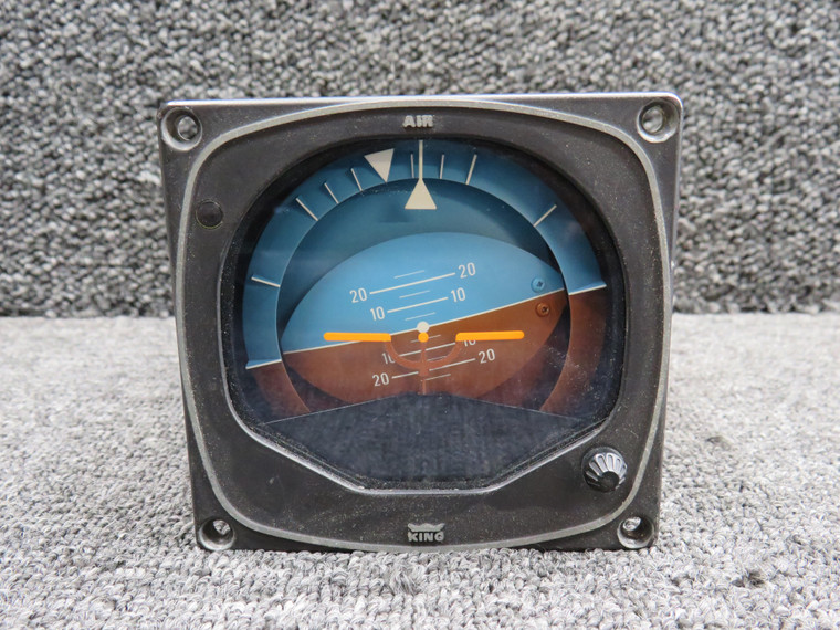 060-0020-01 King Radio KG-258 Horizontal Gyro Indicator with Mods (Volts: 14-28)