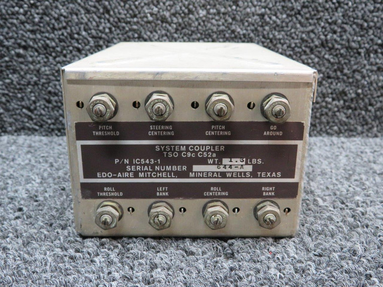 IC543-1 Edo-Aire Mitchell System Coupler (Core)