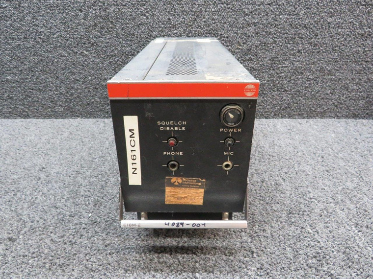 522-4089-004 Collins 618M-2B VHF Transceiver w Mods