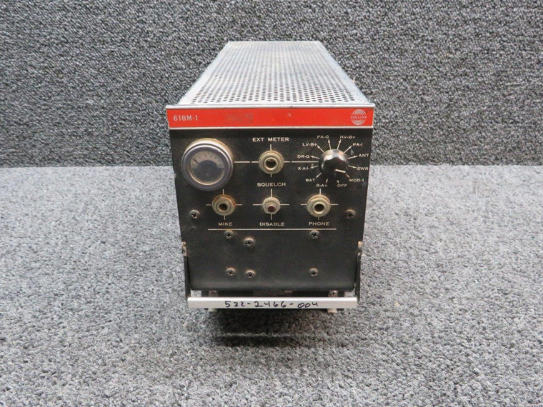 522-2466-004 Collins 618M-1 VHF Transceiver