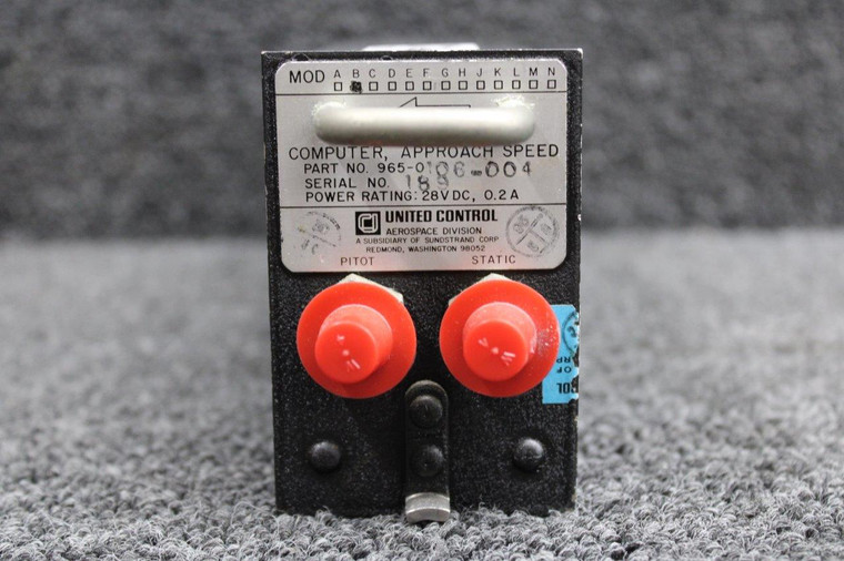 965-0106-004 United Control Approach Speed Computer with Mod (Volts: 28)