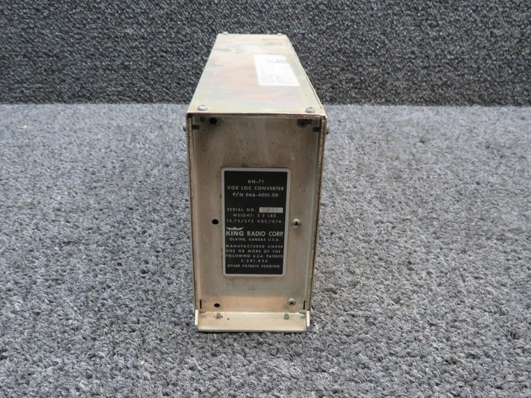 066-4001-00 King Radio KN-71 VOR-LOC Converter (Volts: 14)