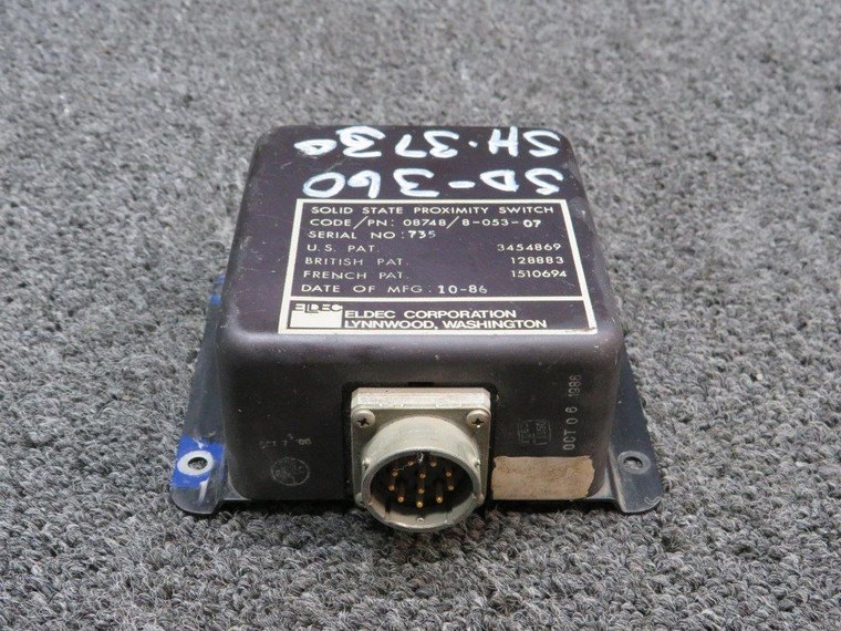 08748-8-053-07 Eldec Solid State Proximity Switch