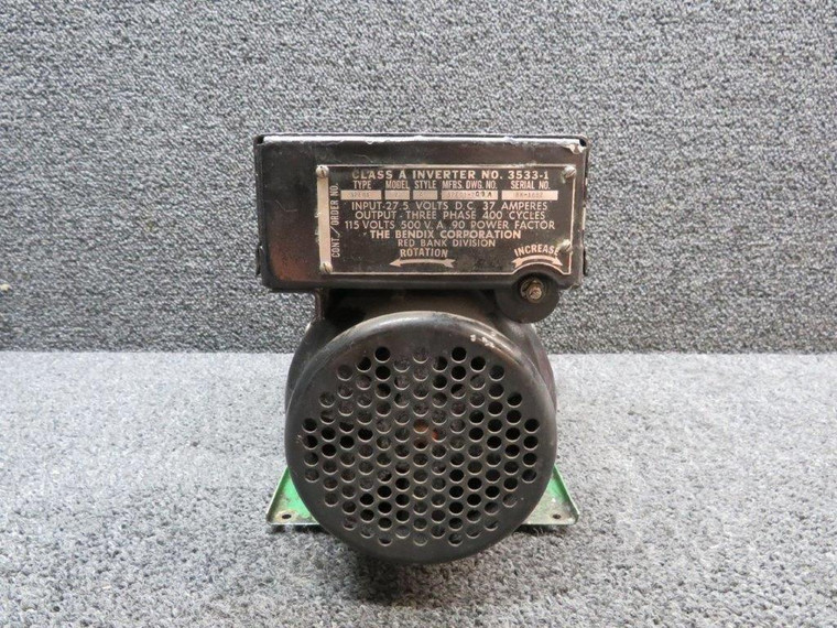 3533-1 Bendix 32E01 Corporation Class A Inverter (115 Volts)