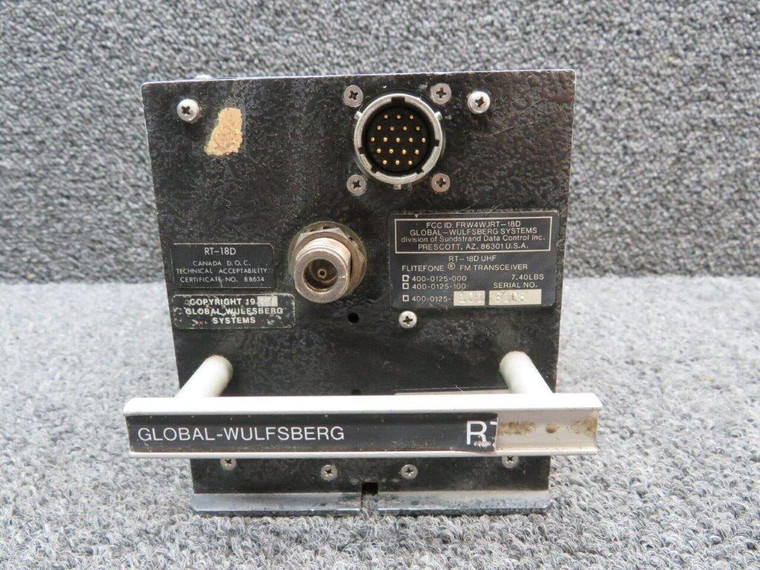 400-0125-6108 Global Wulfsberg RT-18D Flitefone