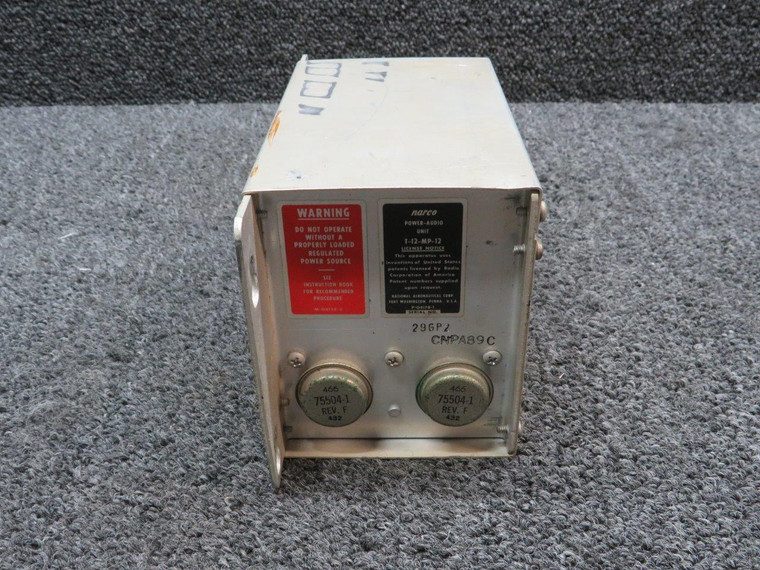 T-12-MP-12 Narco Power Audio Unit (Volts: 12)
