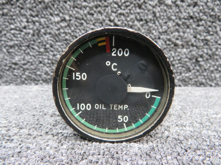 162C36A (Alt: 3883019-1) Lewis Oil Temperature Indicator (0-200C) (28V)