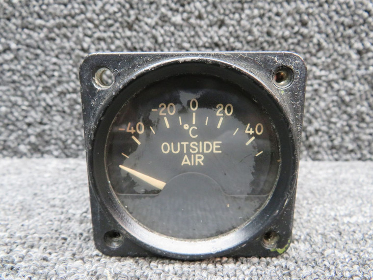 47B9 Lewis Outside Air Temperature Indicator (-40 to 40C) (Volts: 12 or 24)