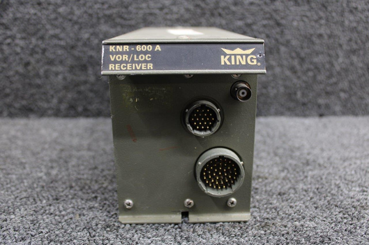 066-1026-00 King Radio KNR-600A VOR-LOC-NAV Receiver w Mods (28V)