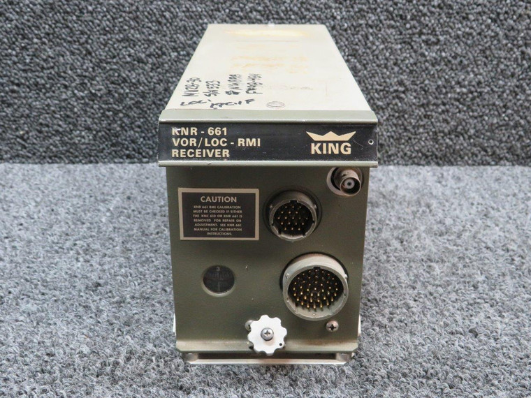 066-1031-00 King KNR-661 VOR-LOC RMI Nav Receiver (Volts: 28)