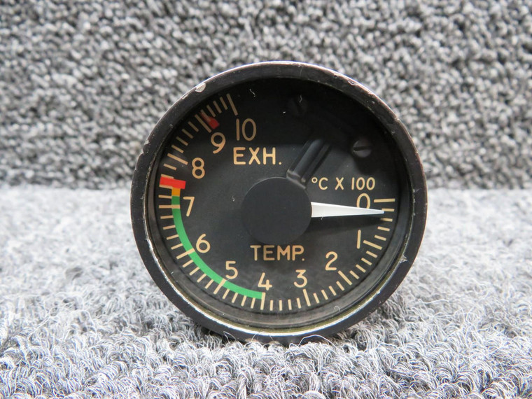 152L6B Lewis Exhaust Temperature Indicator (Brown Dial Face)